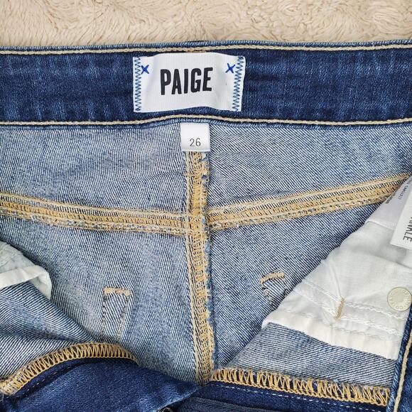 Paige Hoxton Straight Crop Jeans 26 / 2 - Picture 5 of 10